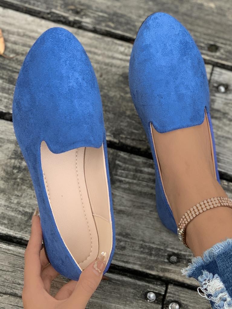 Duży rozmiar płytkich pojedynczych butów damskich lato 2025 nowe europejskie i amerykańskie płaskie dno jeden pedał buty Doudou rozmiar 43 życzenie