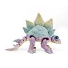 Printed 3D Stegosaurus Joint Movable Model Ornaments Funny Figurine Toys Landscaping Model Toys Desktop Decorations Kids Gifts