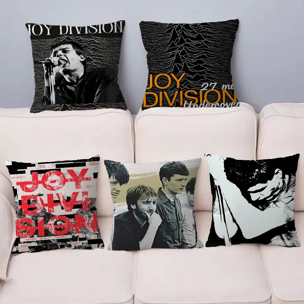 Band J-Joy D-Division Pillow Cover Design Cushion Cover Decor Holiday Decorati