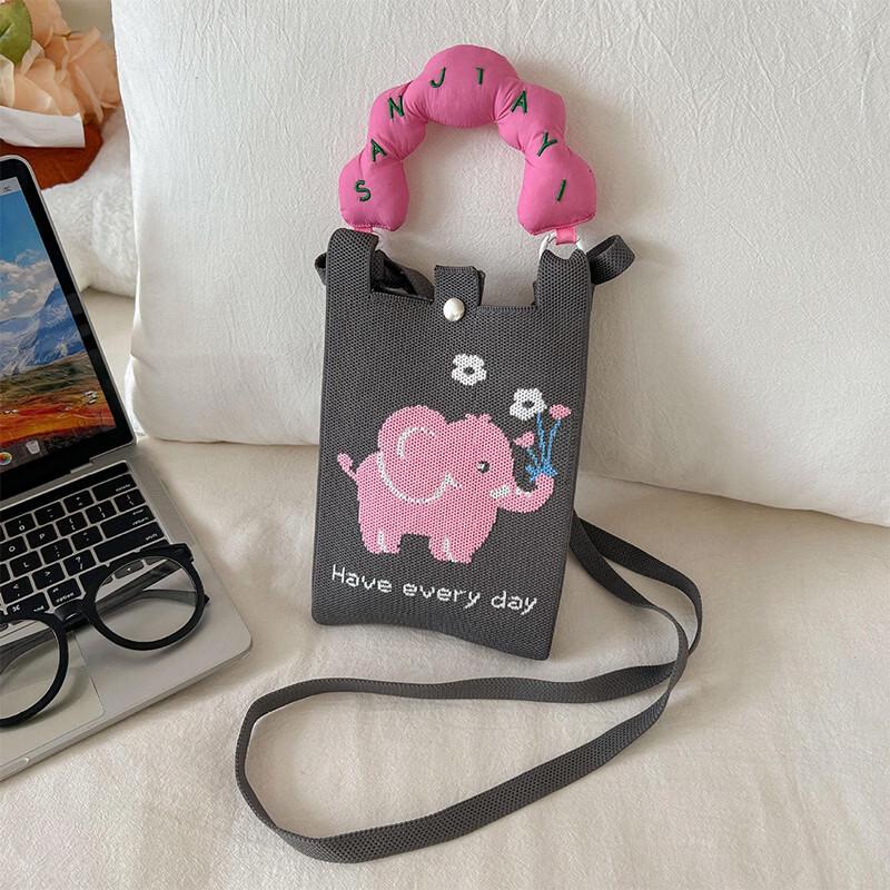 Lebo Ruicheng Fashion Knitted Phone Bag