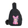 Easter Printed Shoulder Bag Men's and Women's Versatile Casual Children's Breast Bag Crossbody Bag