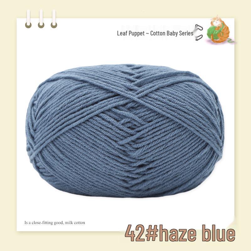 Yao Ou Handmade Crochet Flower Bouquet DIY Kit with 4-ply Combed Cotton Yarn