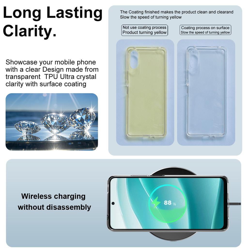 For Moto G05 4G Phone Case IMAK Soft Slim Case UX-10 Series