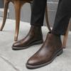 Men Boots Comfortable Retro Fashion 2026 Brand Boots Leather
