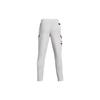 Under Armour Slim Fit Straight Leg Adjustable Inner Drawstring Sports Pants Men Bottoms Gray 1352026-014