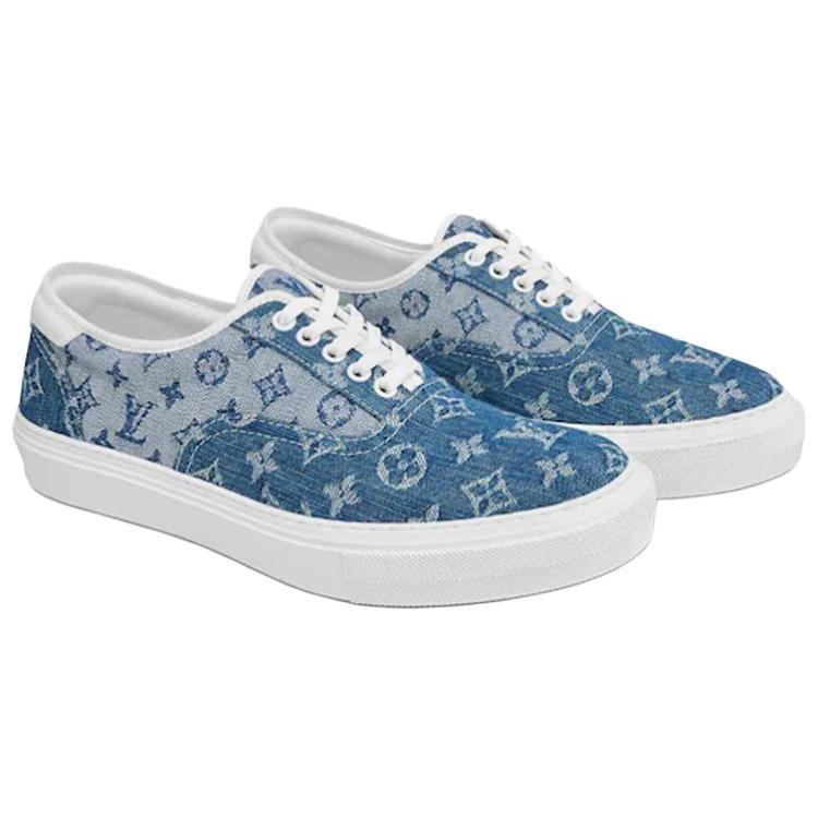 Louis Vuitton Trocadero Sneakers 'Denim Monogram' 1A5YUR