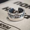 Anillo de Temperamento de Olas Onduladas de Diseño de Nicho para Mujer Estilo Ins Moda Simple Retro Anillo Abierto de Trabajo Pesado Anillo Minimalista Delicado para Uso Diario Casual