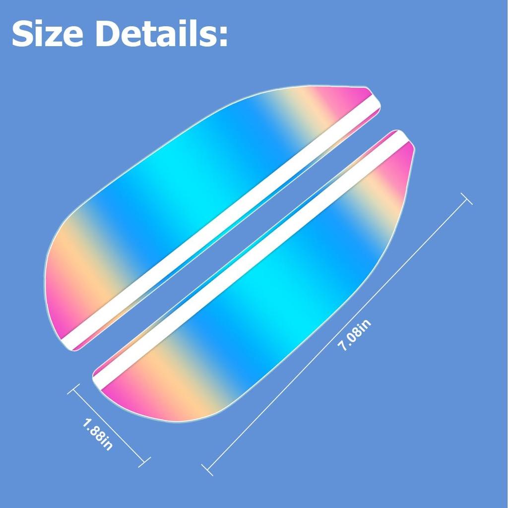 Car Mirror Rain Visor Eyebrow, Vehicle Rear View Mirror Rain Visor Guard, Automotive Exterior Side Mirror Rain Protection Cover Decor Accessories,