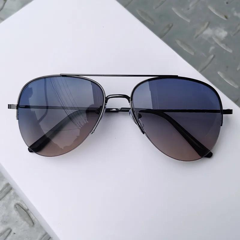 Men Sunglasses UV400 Protection Classic Aviator Pilot Driving Glasses Outdoor Fishing Travel Eyewear Designer Brand