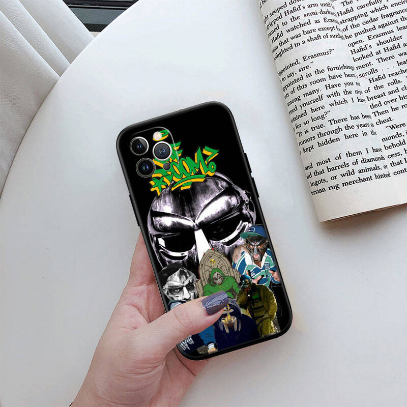 MH89 MF DOOM Phone Shell Case for iPhone 7 8 11 12 13 14 15 16 17 16E XS Pro Max XR X SE Air