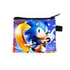 New Sonic Children's Change Bag Mini Bag Key Coin Headphone Bag Cute Cartoon Polyester Wallet