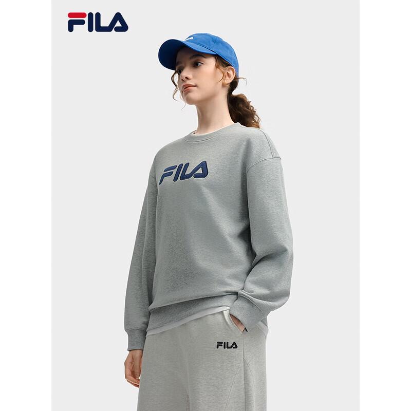 

FILA 2025 Autumn Couple s Relaxed Pullover Sweatshirt S