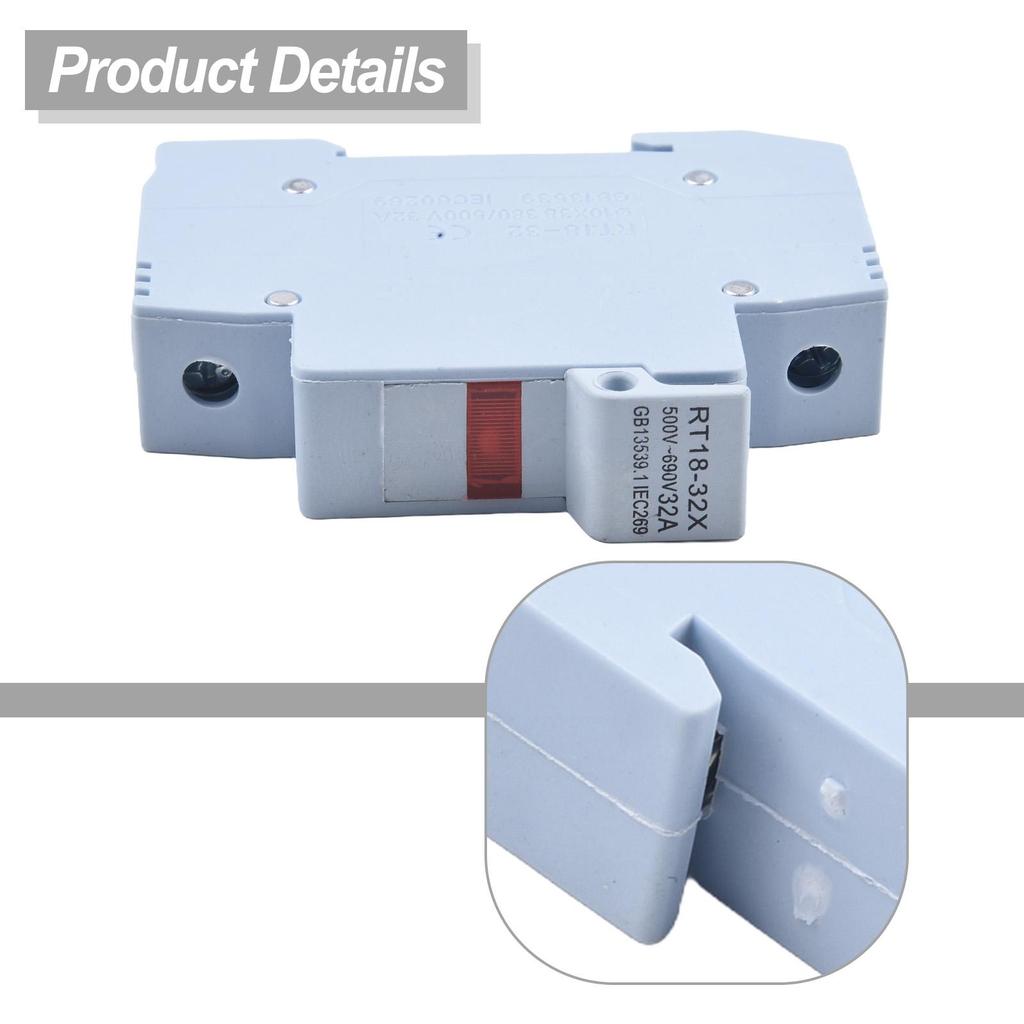 RT18 32X 1P 32A Fuse Holder Base with LED Light Reliable and Stable