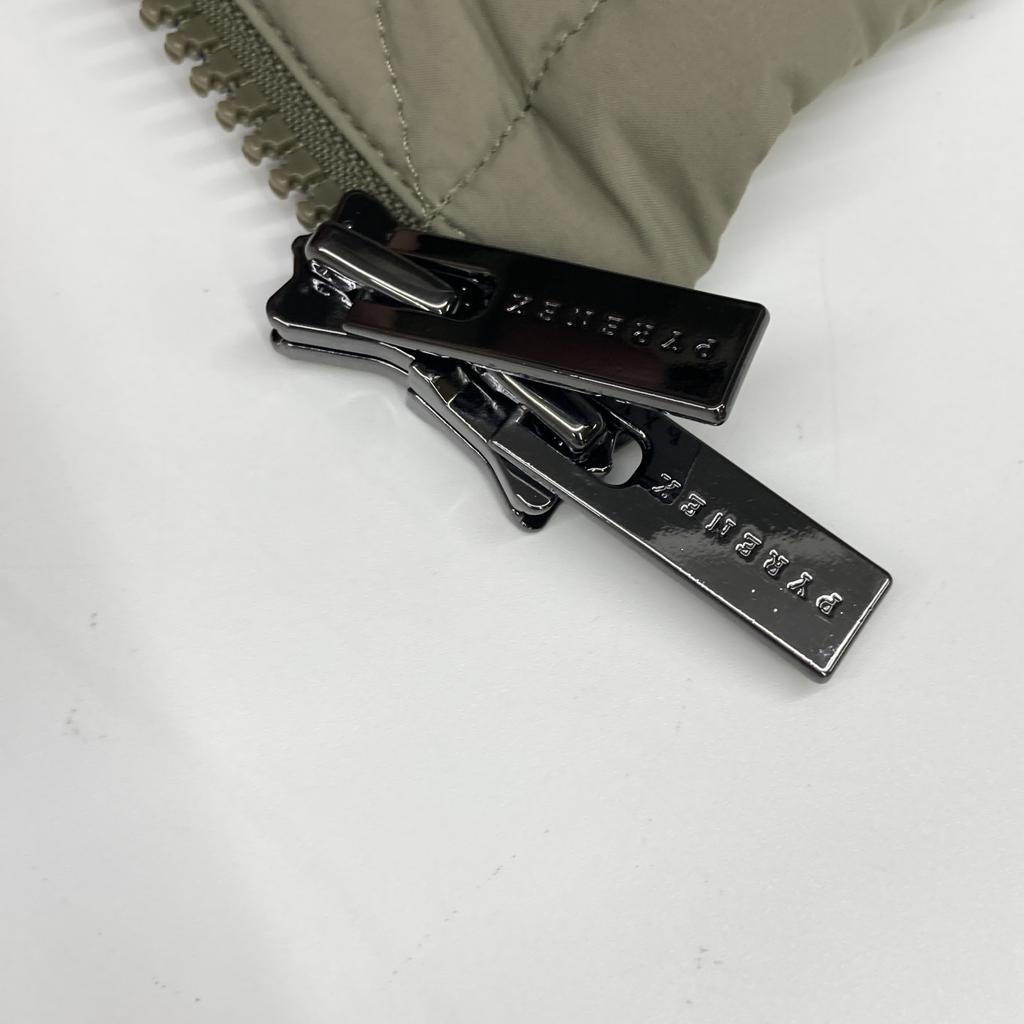 Pyrenex HMU022 Beige/Khaki ARIES Quilted Bonnet Down Jacket Jacket M khakiUsed