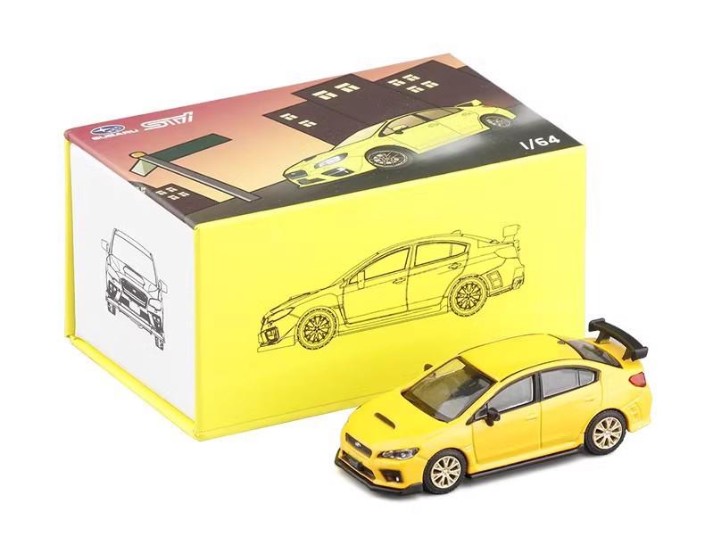 

Subaru Alloy 164 Car Model Simulation Model Of Shockabsorbing Furniture Car Toy жёлтый