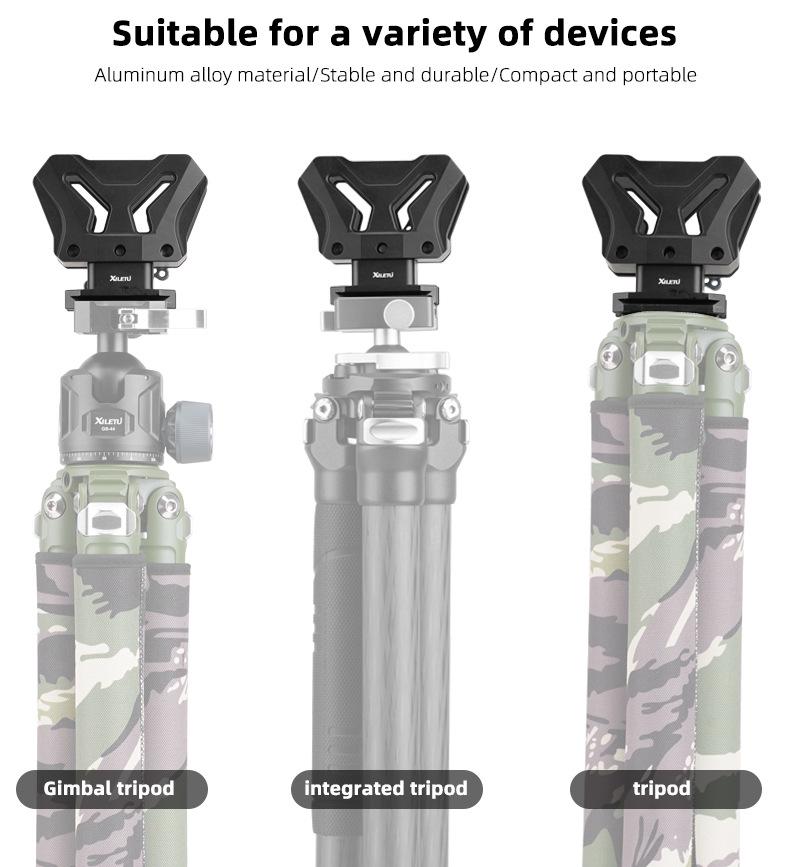 Joyload Lightweight Aluminum Tripod Saddle Support Adapter