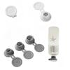 3pcs Inverted leak proof bottle cap, bathroom shower gel, shampoo leak proof sealed bottle cap