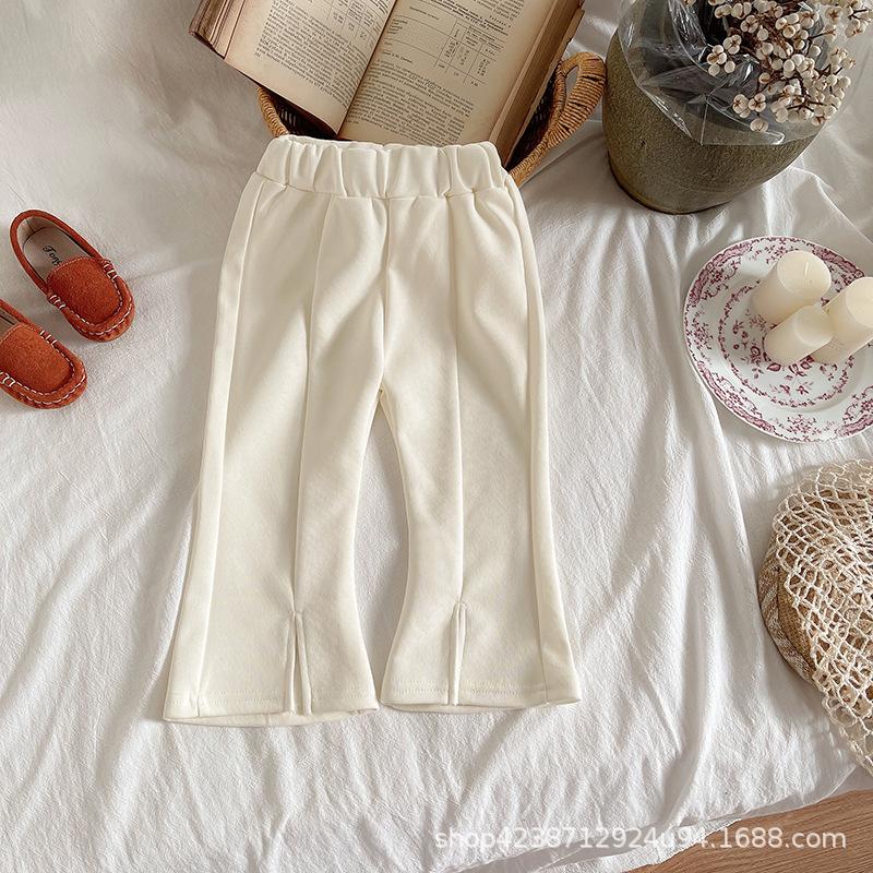Girls Spring Fashion Shirt And Flare Pants Set Baby Chic Two Piece Outfit For Spring Autumn