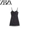 Jnleaog New Arrival Women's Clothing Fashion Style French Fashion Stylish Casual Mesh Sexy Mini Suspender Skirt