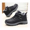 Women's Winter Mid-aged Cotton Boots with Added Insulation and Thick Padding for Outdoor Use To Prevent Snow and Ice - Mother's Shoes