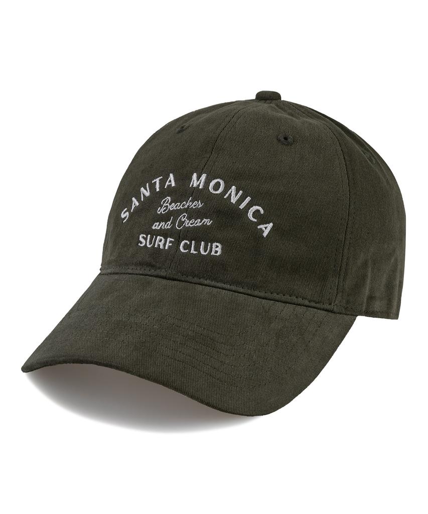 Bichiseuaenkeulim Santa Monica Cotton Ball Cap-Khaki
