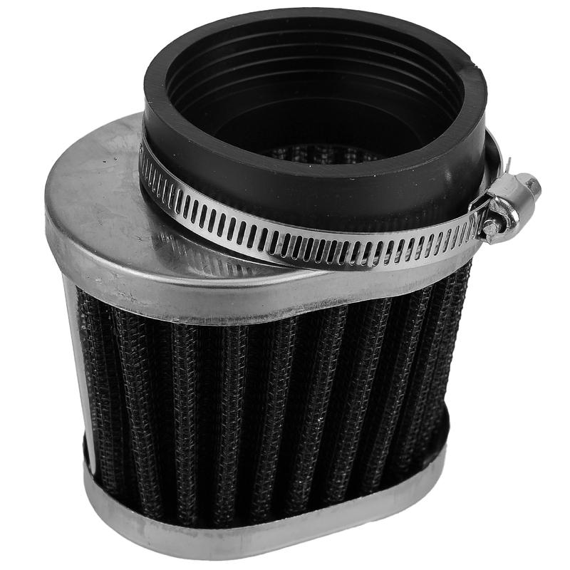 4pcs 54mm Carburetor Air Filter Pod Fit for Honda CB650 CB750C CB900F Kawasaki GPZ750 KZ1000J Suzuki Yamaha XJR1200 Black