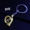 Creative Turbocharger Keychain: Metal Turbo Keychain Pendant for Car Enthusiasts