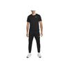 Nike FW22 Solid Color Logo Print Tapered Sports Pants Men bottoms Black DQ4741-010