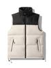 Color Block Winter Down Vest - Stylish, Warm, and Thickened Korean Style for Men and Women