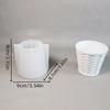 Flexible Silicone Candle Mould For Customes Basket Weave Creation Craft Supplies And Decorative Item Crafting