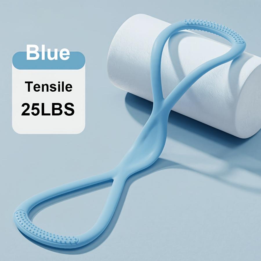 Figure 8 Resistance Bands for Women Men - Silicone Pull Rope for Shoulder Back Arm Workout - Home Gym Yoga Pilates-Toning 3
