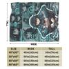 Tokitou Muichiro Super Warm Blanket  Camping Plush Throw Blanket Fluffy Couch Bed Flannel Bedspread Sofa Bed Cover