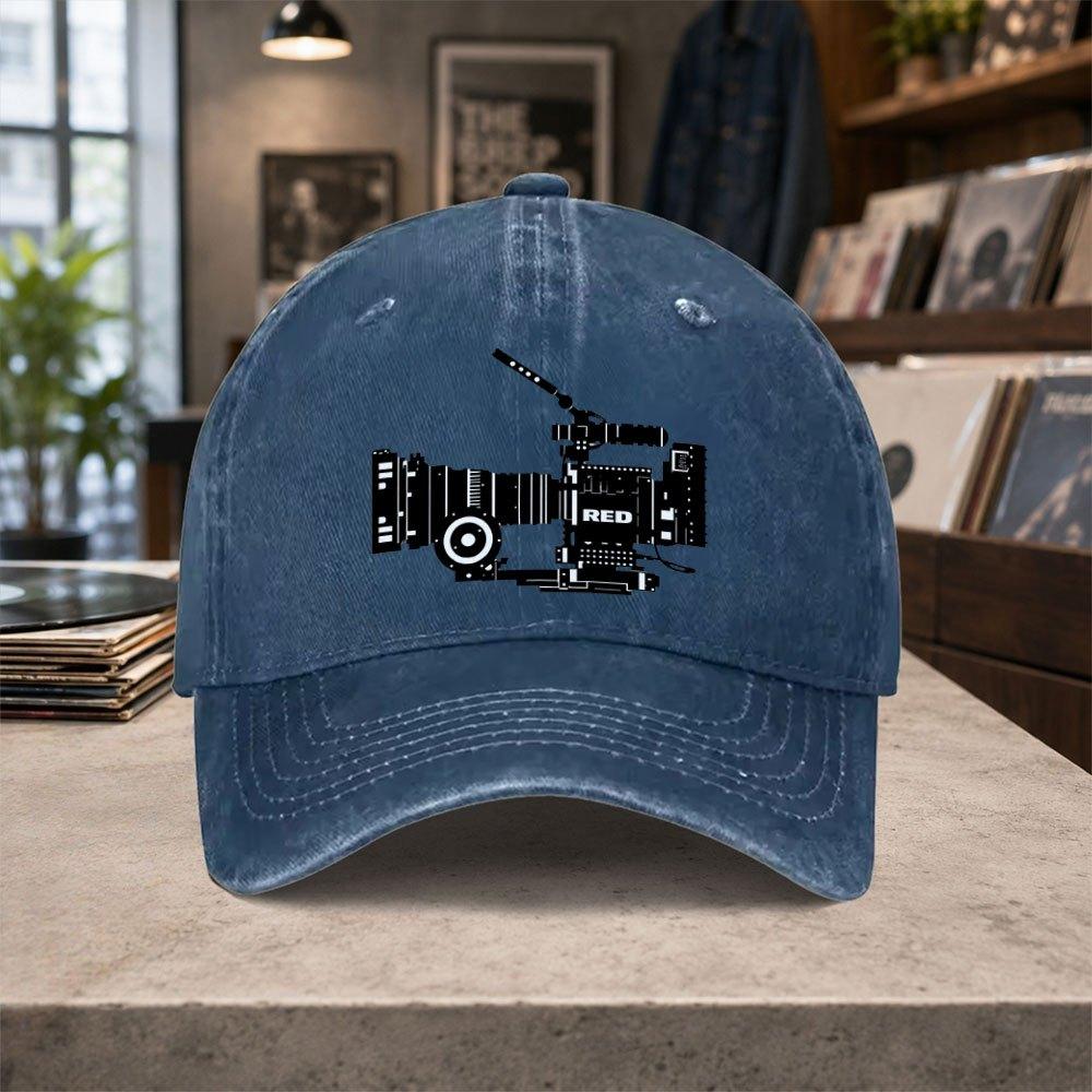Red Adjustable Baseball Cap For Men Women Lightweight Unisex Casual Hat For Outdoor Daily Wear Events
