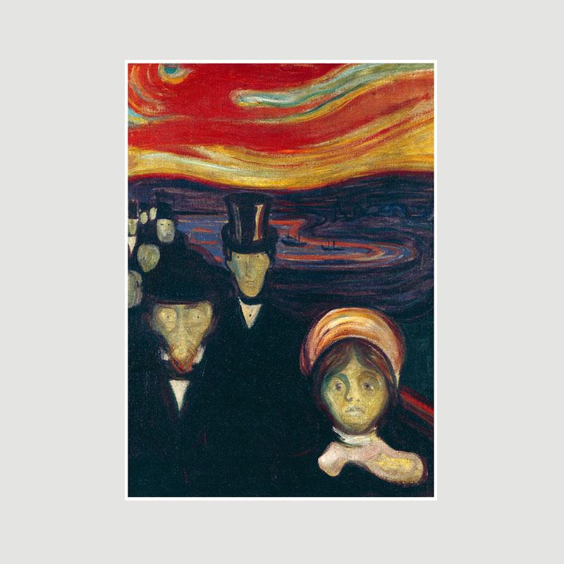 Modern Home Decor Famous Oil Painting Poster Vintage White Paper Poster Wall Art Pictures Living Room Bedroom Bar Cafe Decoration Mural