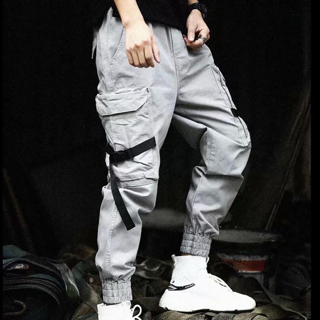 Men s Summer  Fashion Overalls Casual  Colour Comfortable Trousers XXL