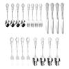 Cutlery Set Vintage Dishwasher Safe Stainless Steel 4 Dinner Forks 4 Dinner Spoons 4 Salad Forks 4 Tea Spoons 4 Dinner Cutters Flatware Set