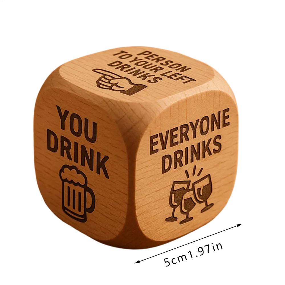 

Fun Drinking Games Interactive Dice & Activity Set for Adults Party, Friends, Family, Couples & Group Social Events at Home