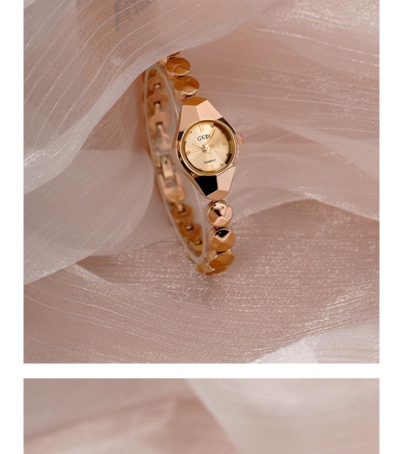 Brățară Aliaj Gedi Ceas Quartz Stil Studențesc - Ceas de Damă Mic și Exquis