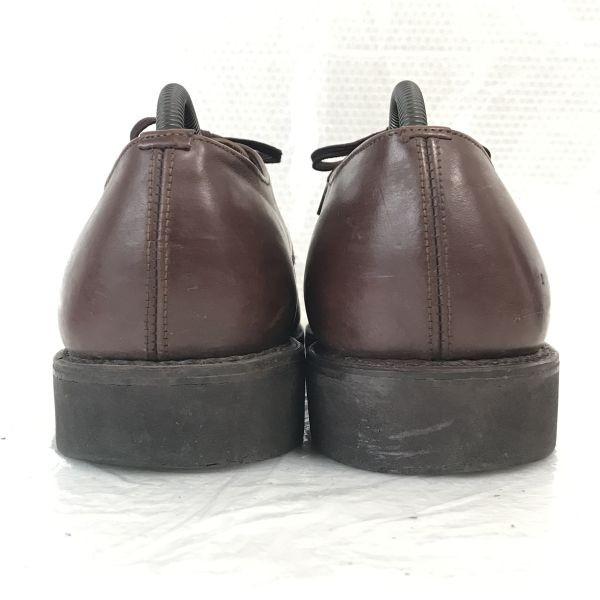 60s-70s ANSI Z41.1 Steel Toe Plain Toe Service Shoes 10EE 27.5-28cm Brown(USED)