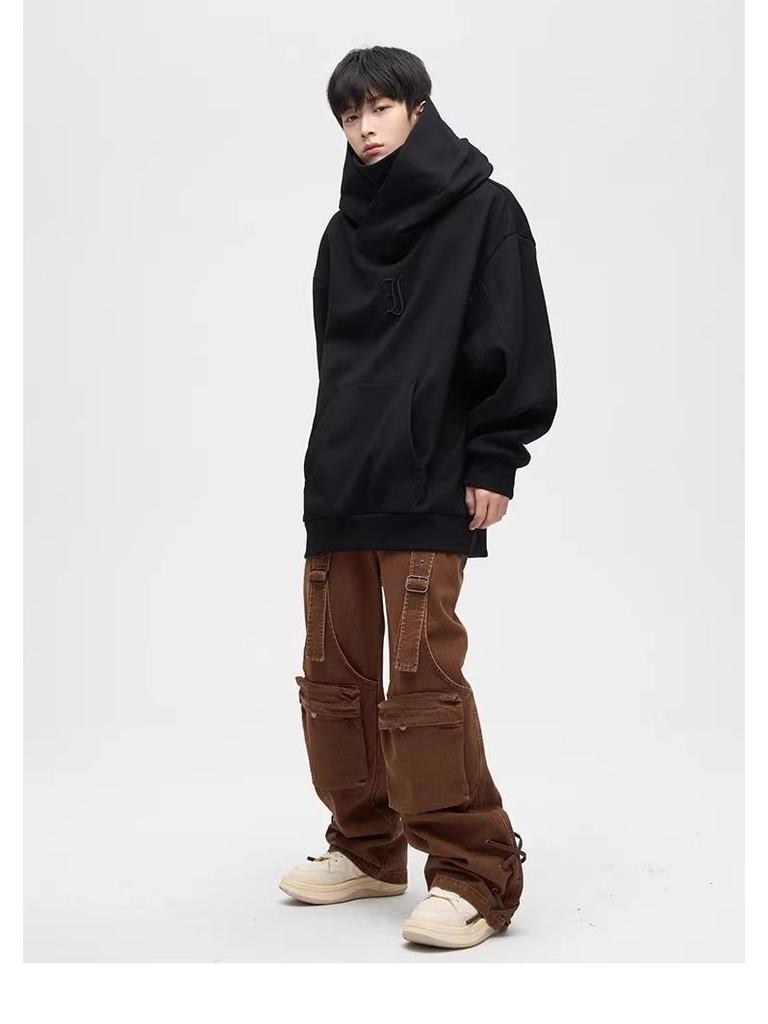 Unisex Korean Style Heavyweight Hoodie - Autumn/Winter Casual Streetwear