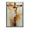 Love On the Cross - Jesus Dying On the Cross Love On the Cross - Jesus Dying On the Cross, 30X40 Cm, Unframed, Premium Canvas On Stretcher