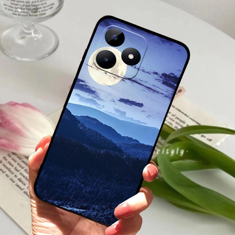Für Realme Note 50 Hülle Stoßfest Weiches TPU Silikon Handyhülle Für Realme Note 50 Funda Note50 RMX3834 Capa Tiere Cartoon