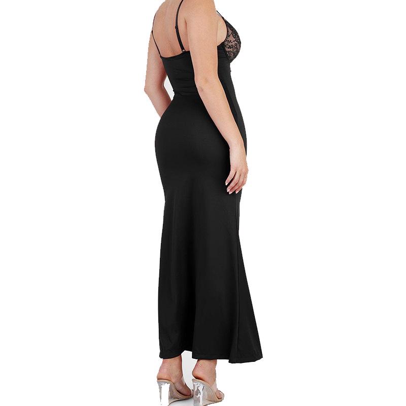 Summer Shaping Camisole Dress: Hip-Lifting, Tummy Control, European & American Style, Underwire Design.