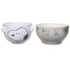 Snoopy Soup Bowl and Rice Bowl Set Snoopy Relaxing Time -