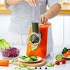 Multifunctional Electric Vegetable Cutter: Slicer, Shredder, Peeler, Grater for Kitchen Use