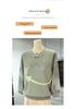New 2026 Spring Style Stand Collar Long-Sleeved Top for Middle-Aged Women – Fashionable and High-End Feel
