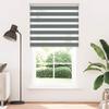 Zebra Roller Blind, Dark Grey, Fabric Width 125.9Cm, Polyester