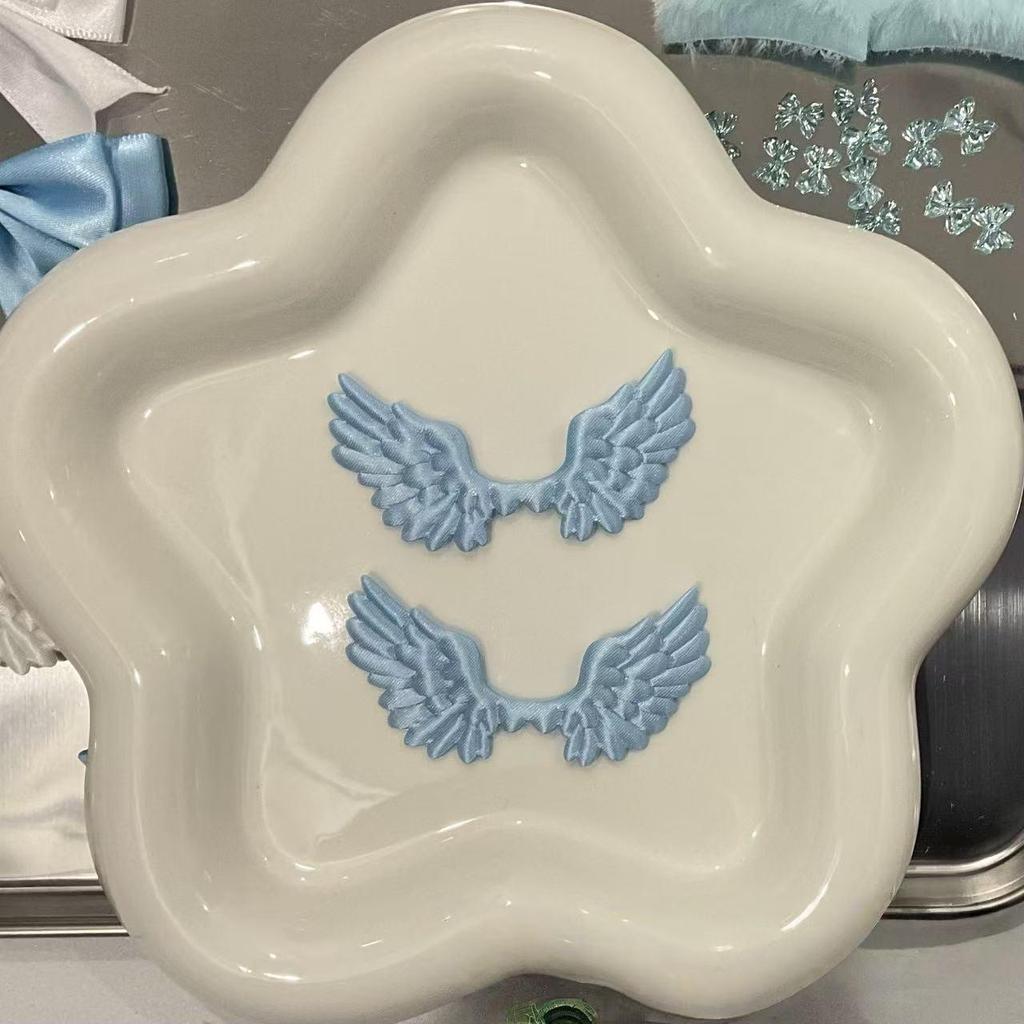 Porta-Cartões de Laço Duplo e Acessórios de Decoração de Leque