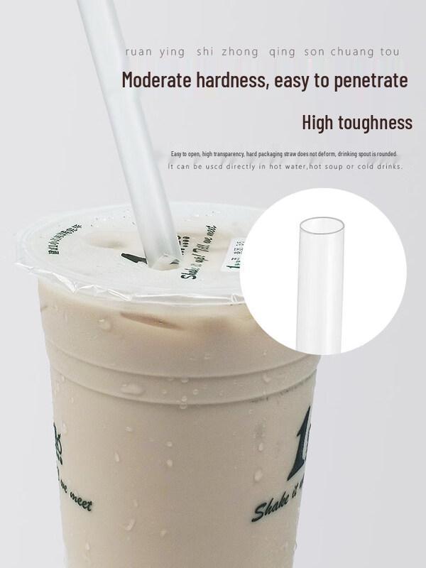 ZISIZ Disposable Boba Tea Straws
