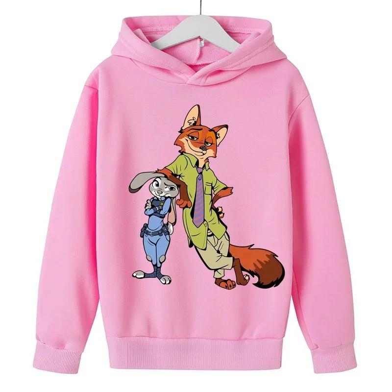 

Fashion Printed Loose Sweatshirt Casual Crew Neck Hoodies Sweatshirts Boys 120 розовый